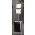 Bathroom stand with trash