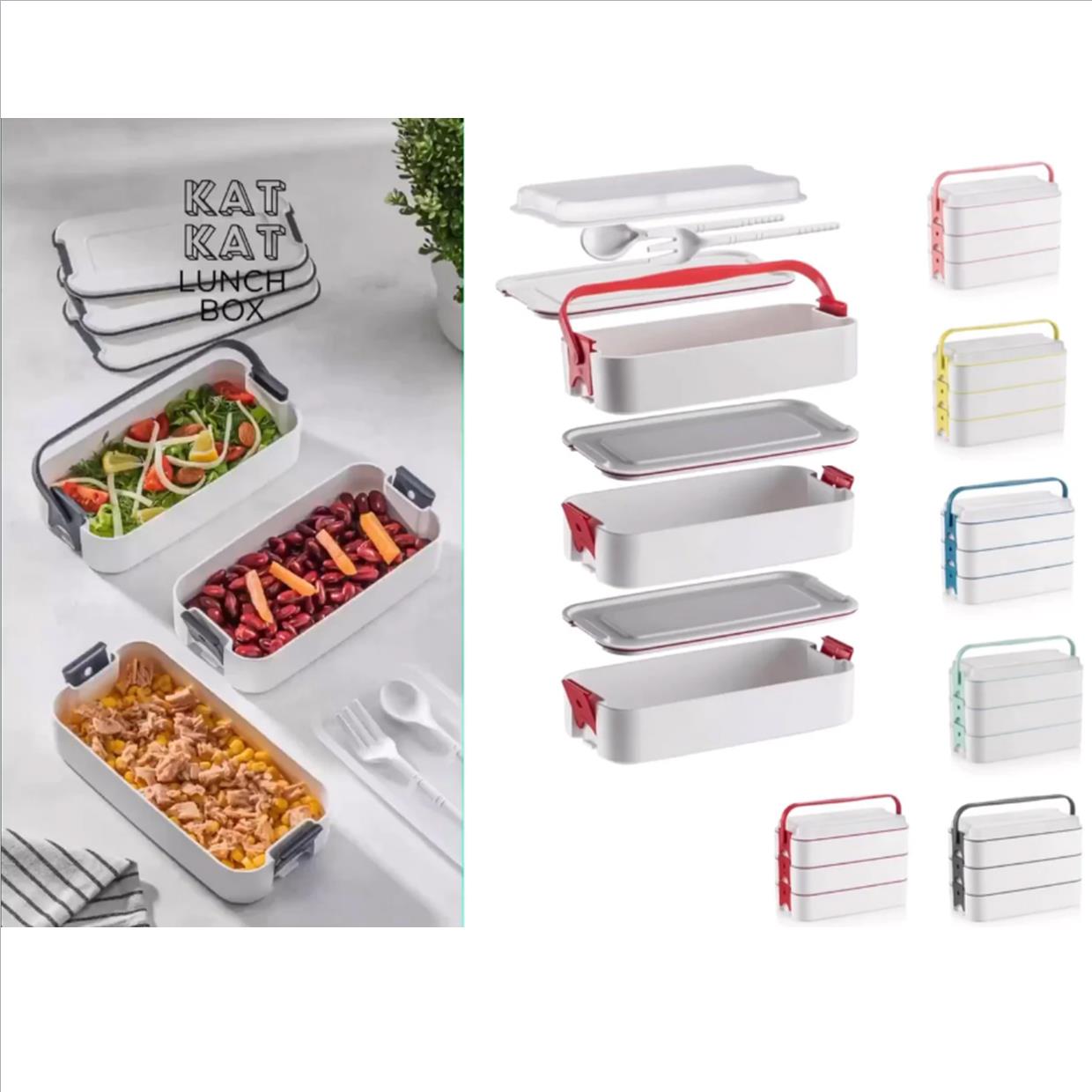 Lunch Box Kat Kat 3 Layers