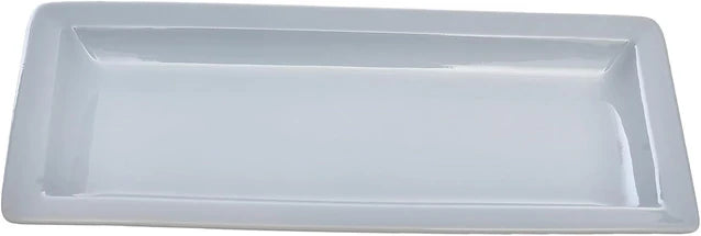 Tunisie Puzzle Rectangular Plate - Light Blue, 18x9cm
