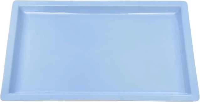 Tunisie Puzzle Rectangular Plate - Blue, 26x18cm