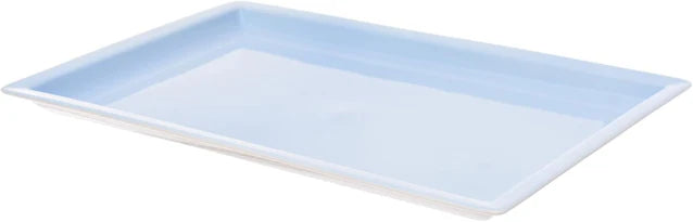 Tunisie Puzzle Rectangular Plate - Blue, 26x18cm