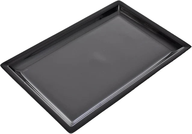 Tunisie Puzzle Rectangular Plate - Black, 26x18cm