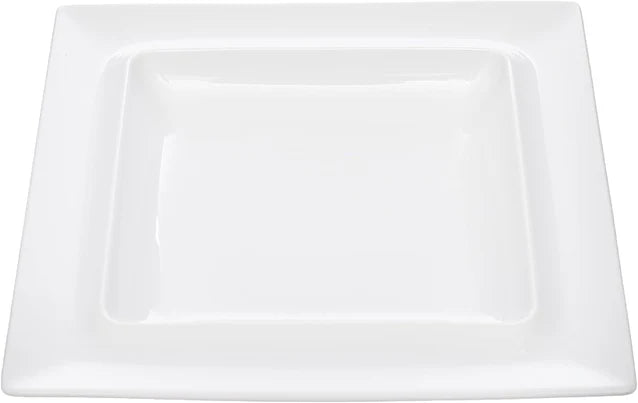 Tunisie Moonscape Square Deep Plate - 23cm