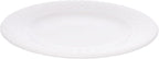Tunisie Artemis Ivory Flat Plate - 17cm