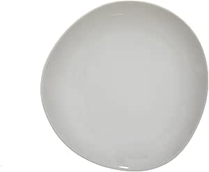 Tunisie Island Dessert Plate - Dark Grey, 22cm