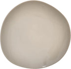 Tunisie Island Dessert Plate - Greige, 22cm