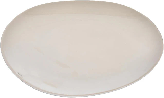 Tunisie Island Dessert Plate - Greige, 22cm