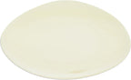 طبق حلوى جزيرة تونس - أصفر فاتح، 22 سم