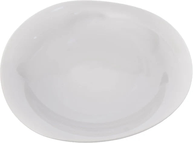 Tunisie Island Deep Plate - Grey, 21cm