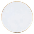 Tunisie Yaka Dinner Plate - Gold Rim, 27cm