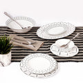 Tunisie Carpet Dinner Set - 28 Pieces