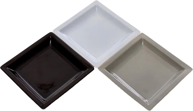 Tunisie Puzzle Square Nut Plates - Multicolor, 3 Pieces