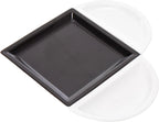 Tunisie Puzzle Nut Plates Set - Multicolor, 3 Pieces