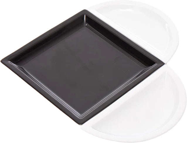 Tunisie Puzzle Nut Plates Set - Multicolor, 3 Pieces