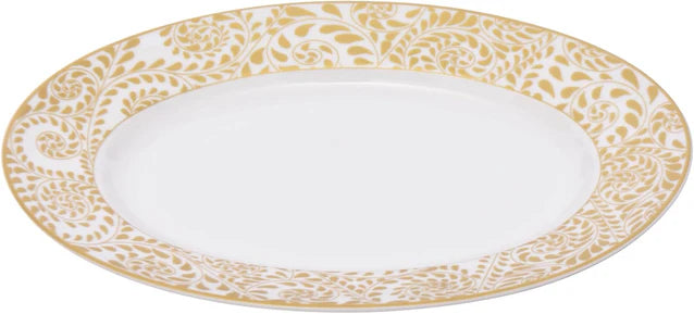 Tunisie Gold Shell Pickle Dish - 23cm
