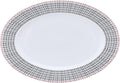 Tunisie Squat Oval Serving Plate - 37cm