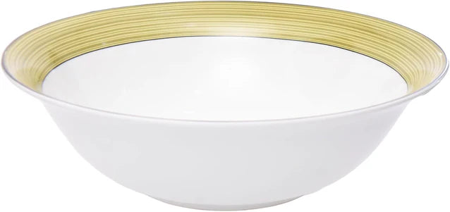 Tunisie Thunder Serving Bowl - Yellow, 25cm