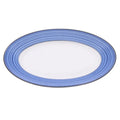 Tunisie Thunder Oval Pickle Dish - Blue, 23cm