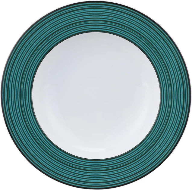 Tunisie Thunder Dinner Plate - Green, 26cm