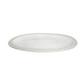 AbraCadabra Mamba Oval Serving Platter - Glossy White, 33x23cm