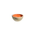 AbraCadabra Farafra Ramekin - بيج مطفي وبرتقالي، 8 سم