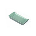 Faria & Bento Rectangular Plate - Green x Grey, 13x5.5cm
