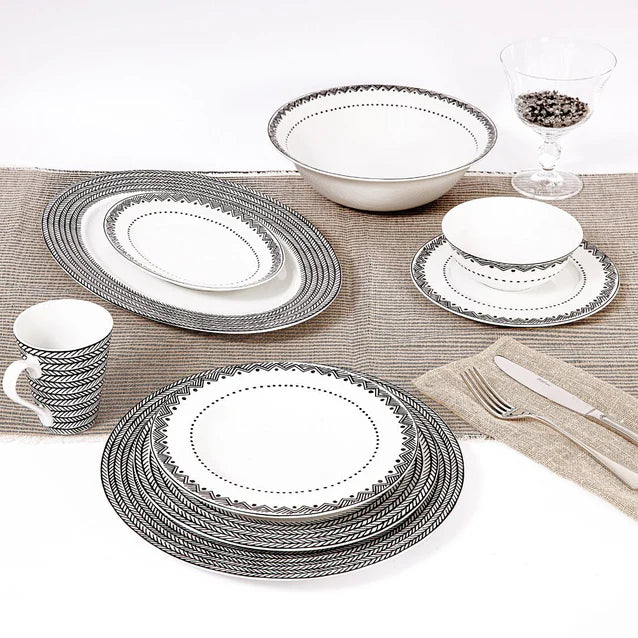 Tunisie Valley Dinner Set - 35 Pieces