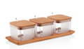 Caressa 0,45 L x 3 Storage Box Set W31S3