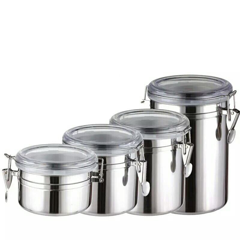 Stainless spice set