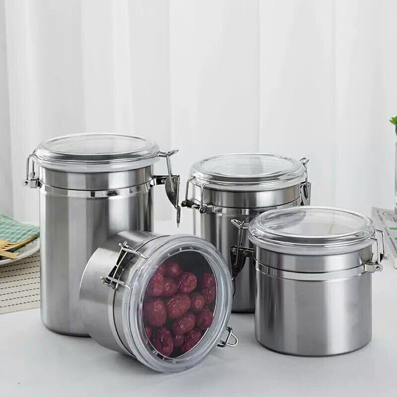 Stainless spice set