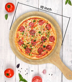 Rounded Wooden Pizza Server