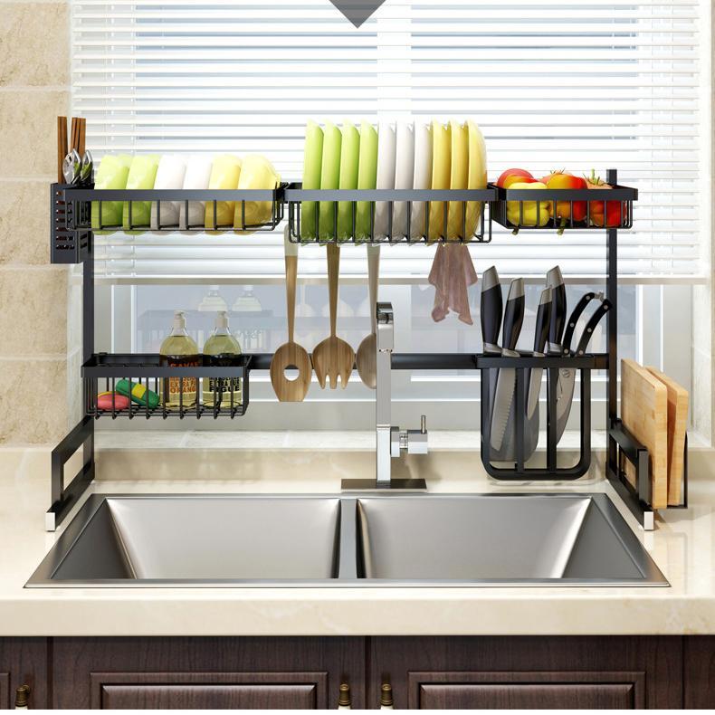 Over Sink Dish Dryer Rack 85 cm