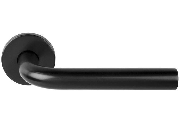 Room door Handle circle In Black
