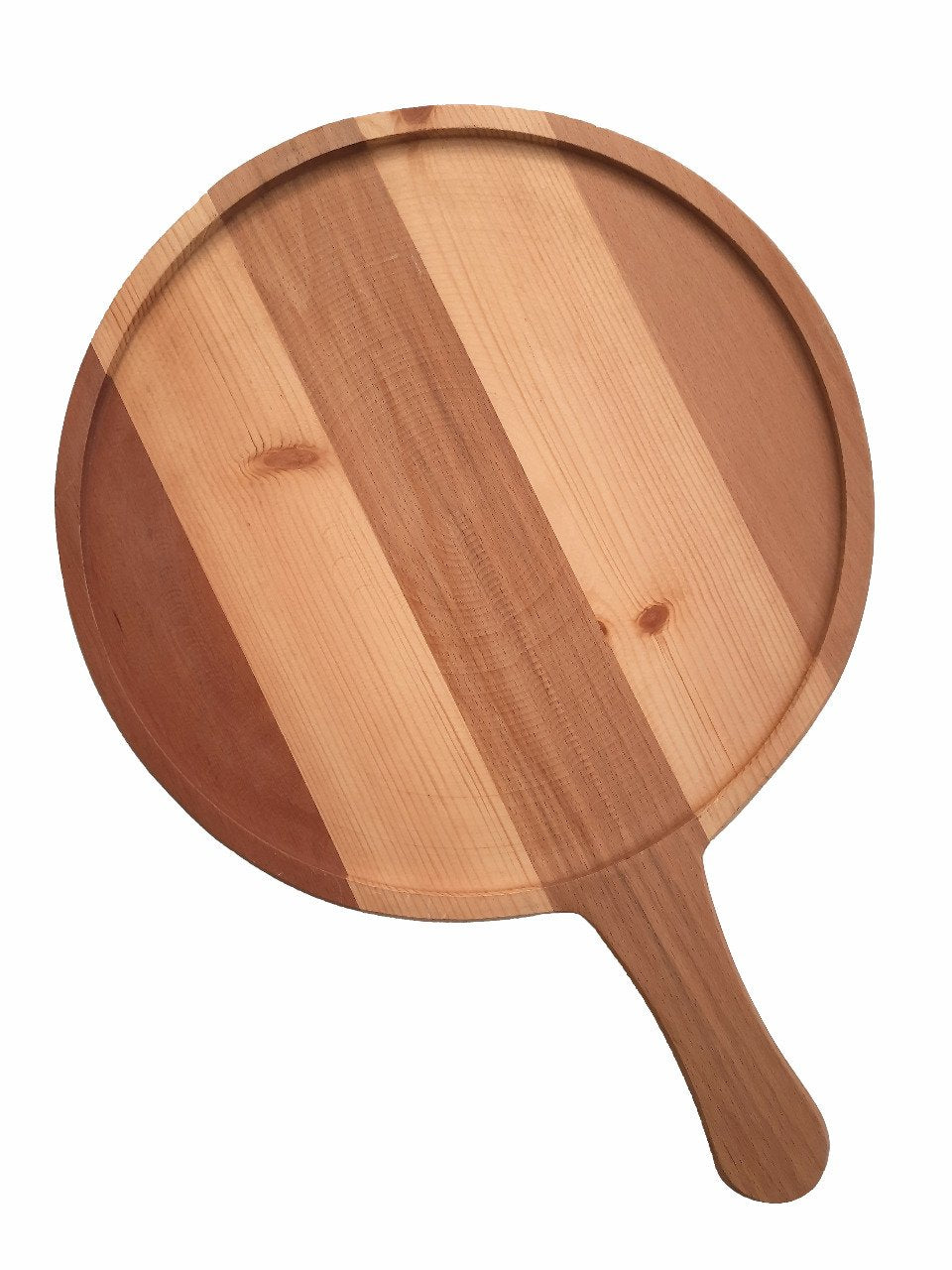 Rounded Wooden Pizza Server