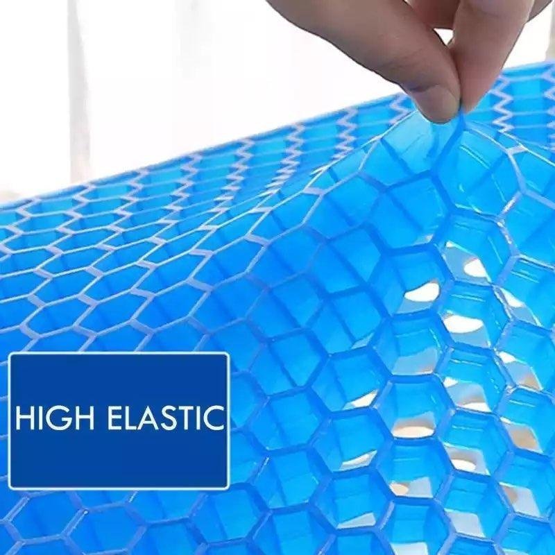 Seat Support Gel Cushion Blue
