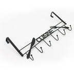 Metal door hanger without nails 6 hook