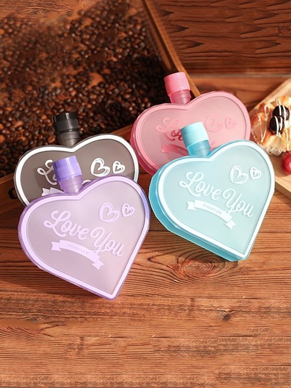 Heart shaped water bottle