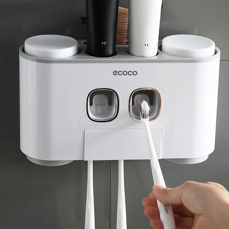 Ecoco Toothbrush Holder Multi-Function