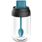Glass Spice Jar with Serving