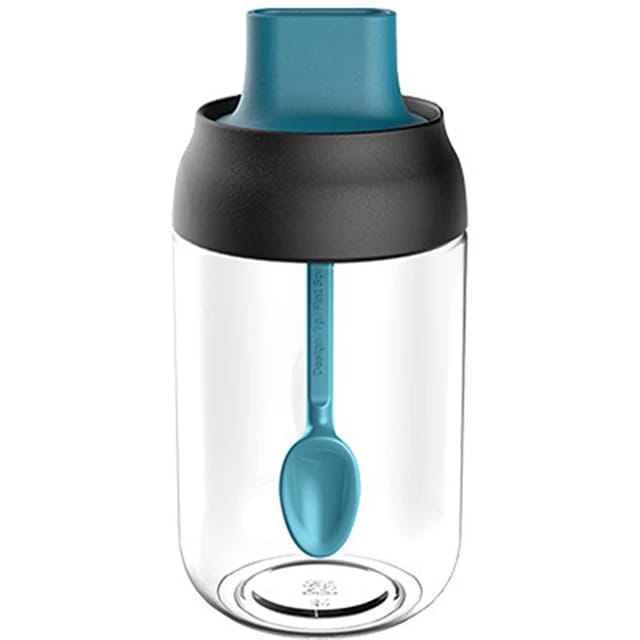 Glass Spice Jar with Serving
