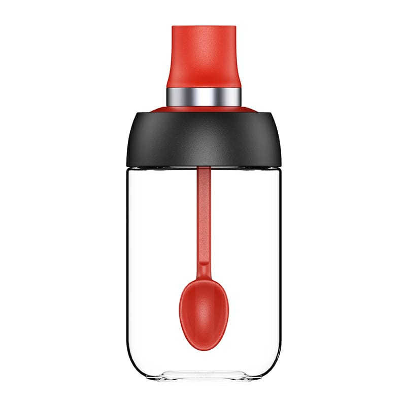 Glass Spice Jar with Serving