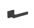 Entrance door handle Square In Black