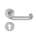 Room door handle on U-shaped model  stainless steel