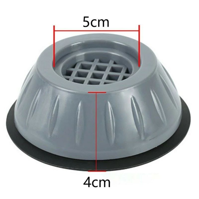 Set of  non-slip mats for washing machine (4 pieces)