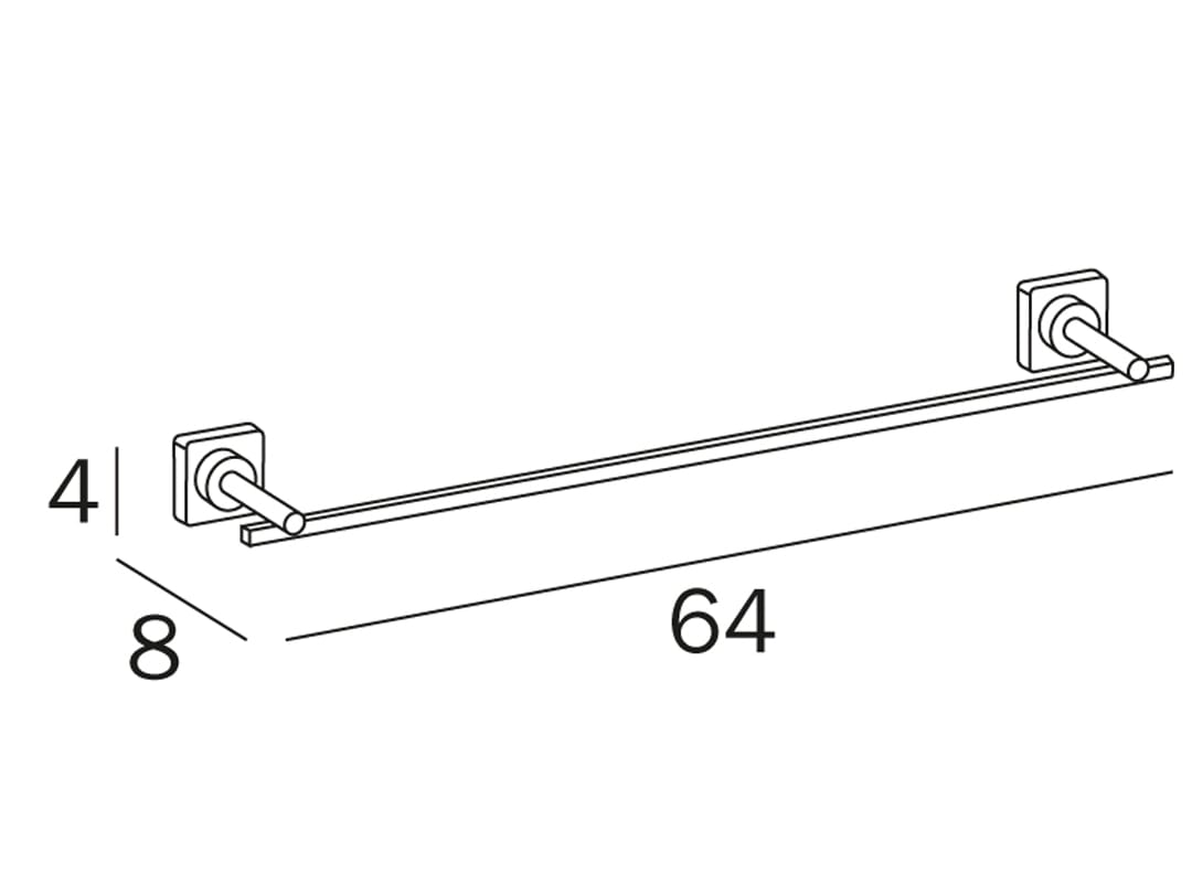 Inda Towel Holder 60 cm