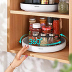 Ecoco kitchen Rotating Storage Rack Multifunctional