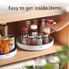 Ecoco kitchen Rotating Storage Rack Multifunctional