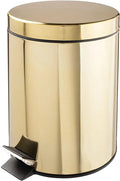 trash basket stainless gold 12L