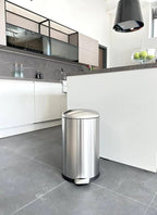 Primanova Domed Lid Steel Trash Can 30L