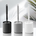 Large silicone toilet brush